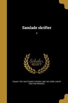 portada Samlade skrifter; 6 (in Swedish)