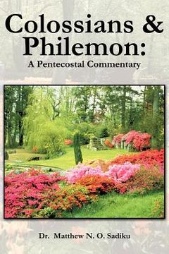 portada colossians and philemon: a pentecostal commentary