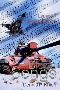 portada blood songs: lyrics of a police action (in English)