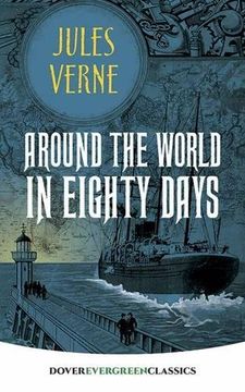 portada Around the World in Eighty Days (Dover Children's Evergreen Classics)