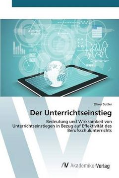 portada Der Unterrichtseinstieg (German Edition)