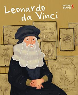 portada Leonardo da Vinci: Historias Geniales (Vvkids)