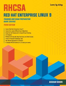 portada Rhcsa red hat Enterprise Linux 9: Training and Exam Preparation Guide (Ex200), Third Edition (en Inglés)