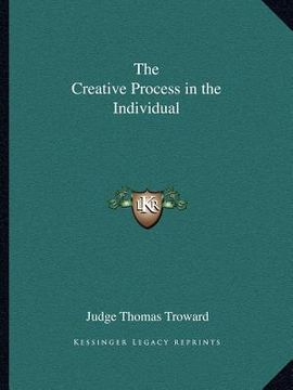 portada the creative process in the individual (en Inglés)