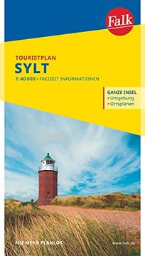 portada Falk Touristplan Sylt 1: 40. 000 (en Alemán)
