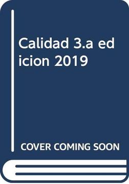 portada Calidad 3. ª Edición 2019 (in Spanish)