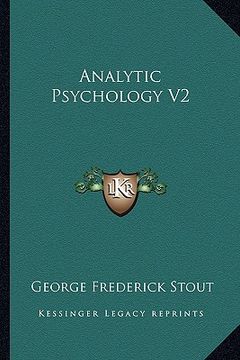 portada analytic psychology v2 (en Inglés)