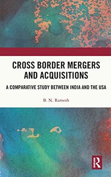 portada Cross Border Mergers and Acquisitions (en Inglés)