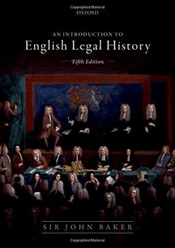 portada Introduction to English Legal History (en Inglés)