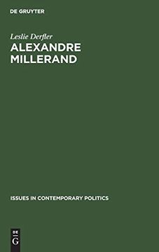 portada Alexandre Millerand (Issues in Contemporary Politics) (en Inglés)