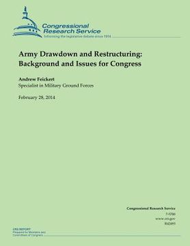 portada Army Drawdown and Restructuring: Background and Issues for Congress (en Inglés)