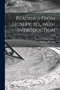 portada Readings From Huxley, Ed. , With Introduction 