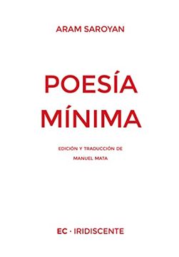 portada Poesía Mínima: 1 (Iridiscentes)