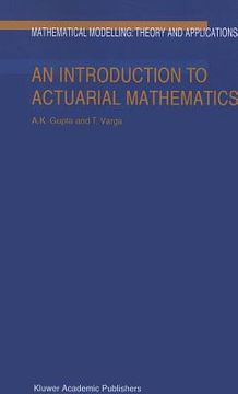 portada an introduction to actuarial mathematics