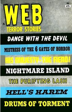 portada Web Terror Stories, April 1964 (en Inglés)