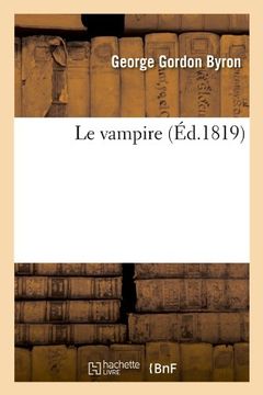 portada Le Vampire (Ed.1819) (Litterature) (French Edition)