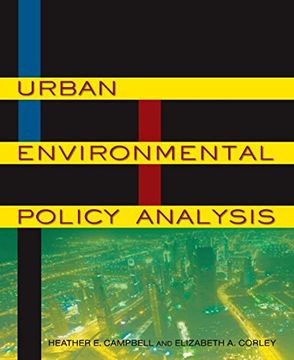 portada Urban Environmental Policy Analysis (en Inglés)