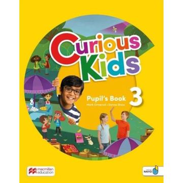 portada Curious Kids 3 Pupil's Book Macmillan