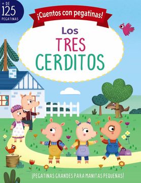 portada Cuentos con Pegatinas! Los Tres Cerditos (in Spanish)
