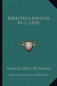 portada Biblioteca Judicial V1-2 (1839)
