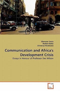 portada communication and africa's development crisis (en Inglés)