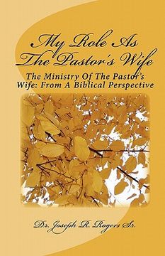 portada my role as the pastor's wife (en Inglés)