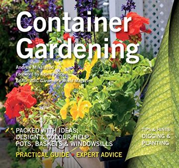 portada Container Gardening: Ideas, Design & Colour Help