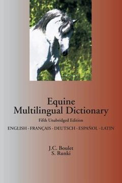 portada Equine Multilingual Dictionary: English - French - German - Spanish (en Plurilingue)