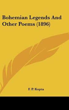 portada bohemian legends and other poems (1896) (in English)