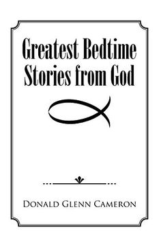 portada Greatest Bedtime Stories From god (en Inglés)