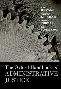portada The Oxford Handbook of Administrative Justice (Oxford Handbooks) (in English)