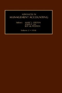 portada advances in management accounting, 1999 (en Inglés)