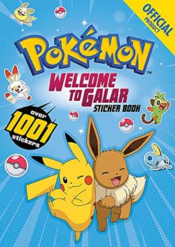portada Pokémon Welcome to Galar 1001 Sticker Book (libro en Inglés)