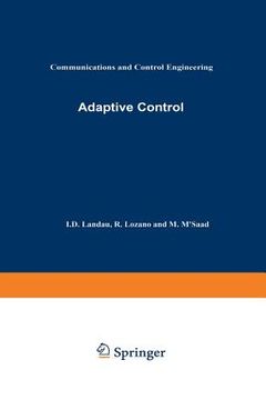 portada Adaptive Control (en Inglés)