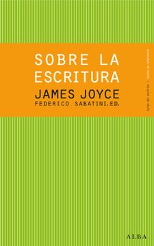 portada Sobre la Escritura. James Joyce (in Spanish)
