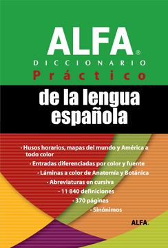 portada Diccionario alfa de la lengua española