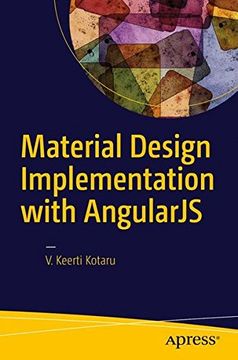 portada Material Design implementation with AngularJS: UI Component Framework