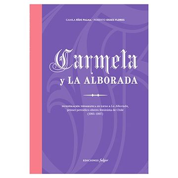 portada Carmela y la Alborada