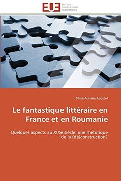 portada Le Fantastique Litteraire En France Et En Roumanie
