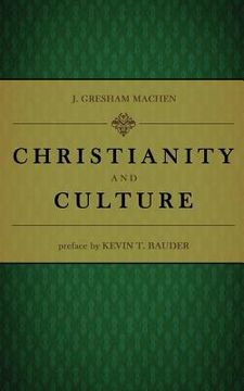 portada christianity and culture (en Inglés)