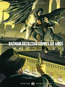 portada BATMAN DETECTIVE COMICS 80 AÑOS POSTER