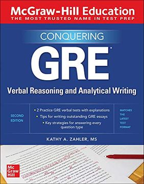 portada Mcgraw-Hill Education Conquering gre Verbal Reasoning and Analytical Writing, Second Edition 
