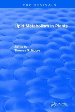 portada Lipid Metabolism in Plants (en Inglés)