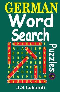 portada GERMAN word search puzzles 2 (en Alemán)