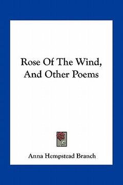 portada rose of the wind, and other poems (in English)