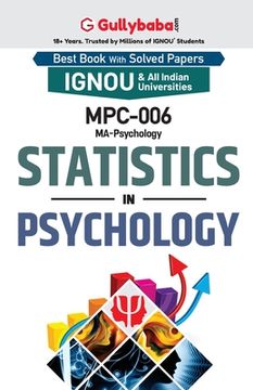portada MPC-06 Statistics in Psychology (en Inglés)