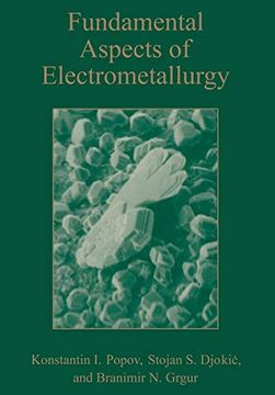 portada Fundamental Aspects of Electrometallurgy (en Inglés)