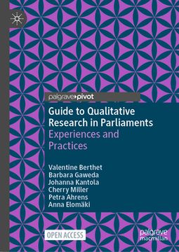 portada Guide to Qualitative Research in Parliaments: Experiences and Practices (en Inglés)