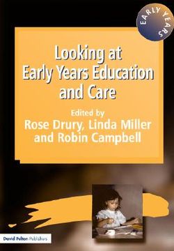 portada looking at early years education and care (en Inglés)