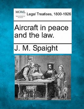 portada aircraft in peace and the law. (en Inglés)